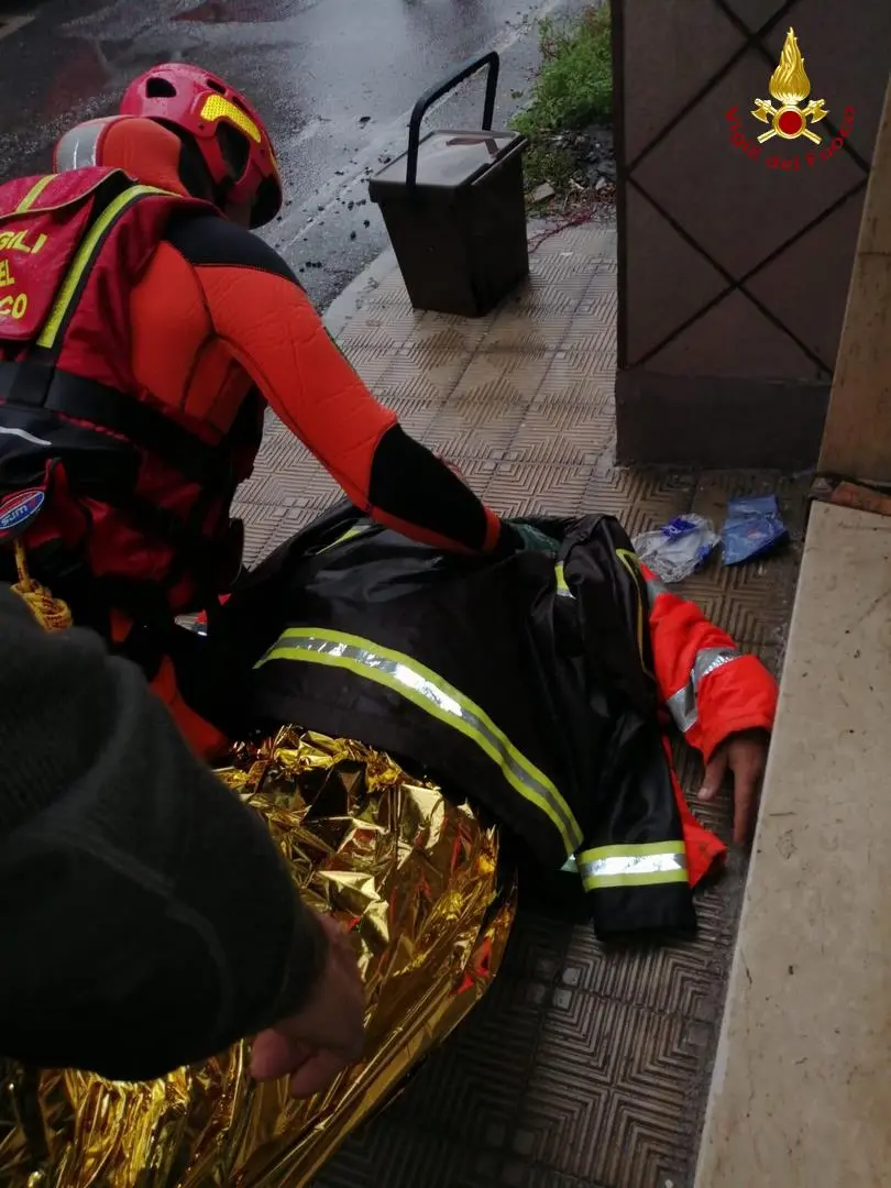 Calabria. "Vvf gli Eroi" non è un film ma reali interventi per maltempo