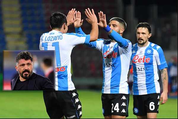 Calcio: Crotone-Napoli, Gattuso, 4-0 bugiardo, abbiamo sofferto