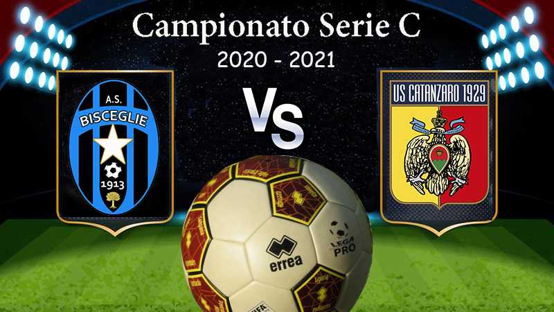 Calcio, Bisceglie-Catanzaro 1-3, vittoria in rimonta grazie agli attaccanti (con highlights)