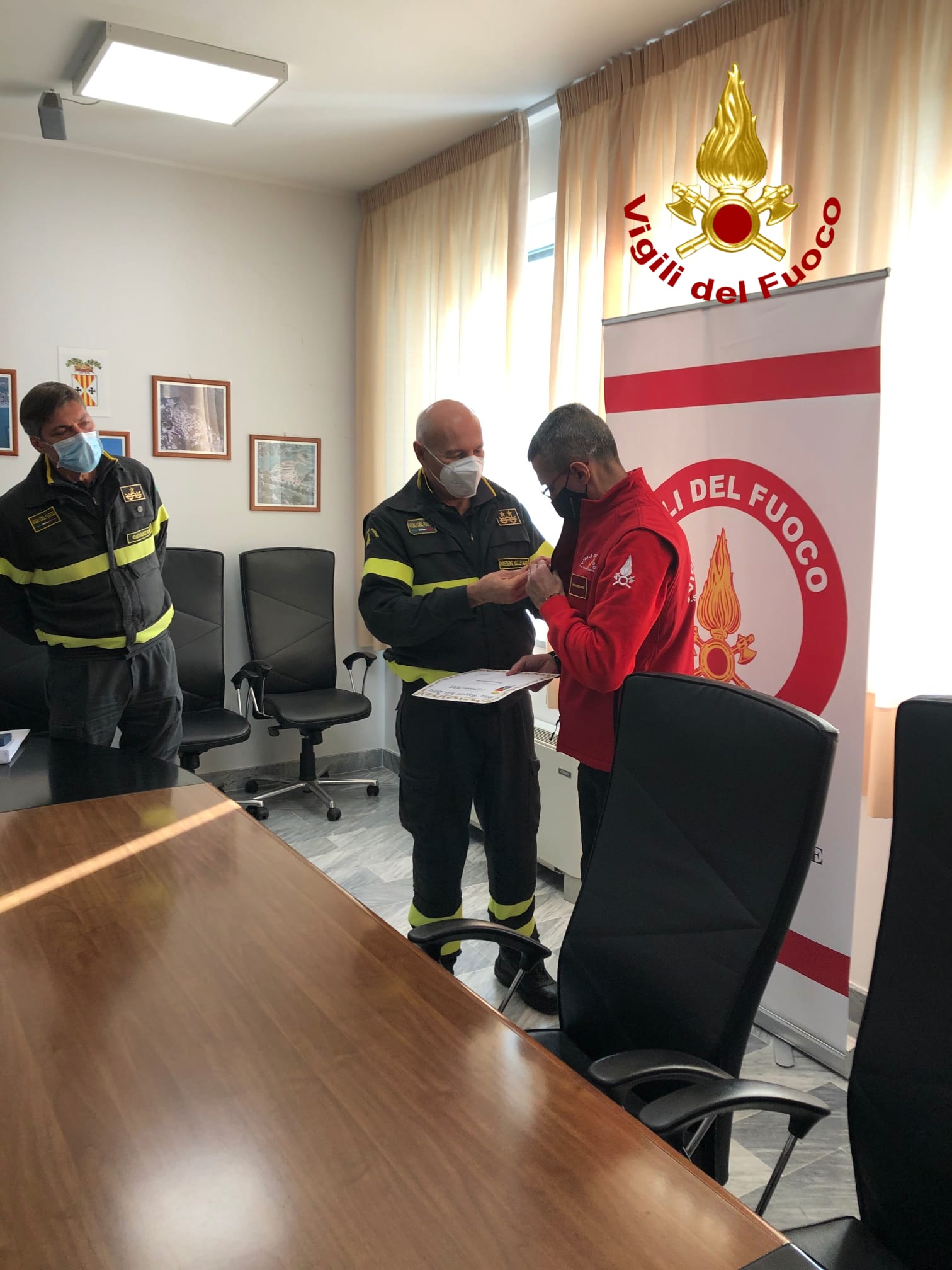 Vvf. Calabria: cerimonia di consegna dei "Distintivi dello Sport" (Foto)