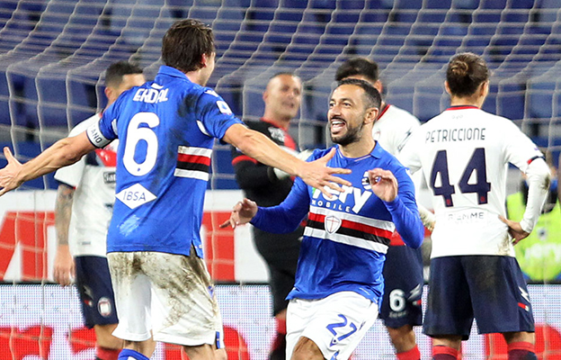 Calcio: Sampdoria vince ancora, tre gol al Crotone. Ospiti poco incisivi
