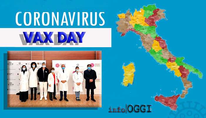 Vax Day: primi 5 vaccinatati allo Spallanzani. Leggi il dettaglio