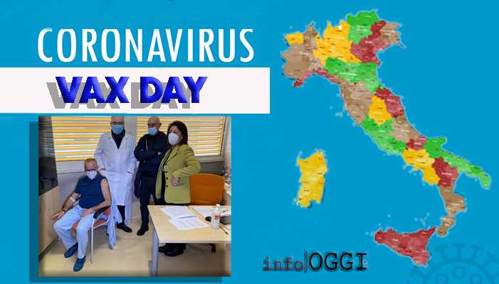 Vax Day a Catanzaro è un infermiere in servizio al Policlinico universitario