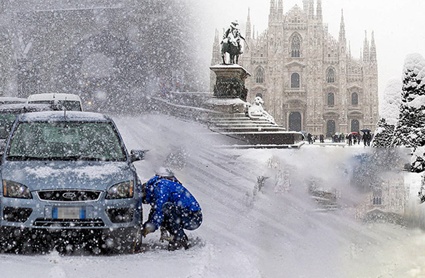 Meteo: Allerta Arancione. Nevicate in pianura e nubifragi. Ecco l’evoluzione