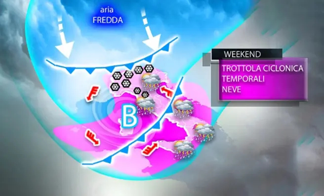 Meteo: Capodanno, neve in pianura e forti piogge. Previsioni per il weekend. Ecco l’evoluzione