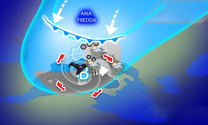 Meteo Epifania: Rovesci e nevicate poi tregua ma temperature glaciali. L'evoluzione con previsioni