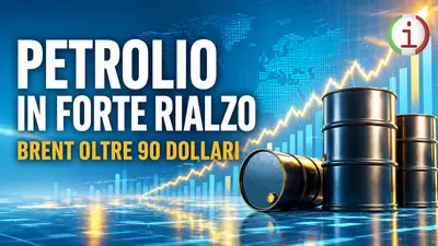Petrolio in forte rialzo Brent oltre 90 dollari e Wti vicino a quota 86