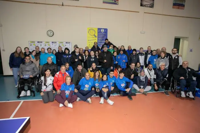 Tennistavolo Norbello: La grande euforia durante la Giornata Paralimpica nel Guilcer