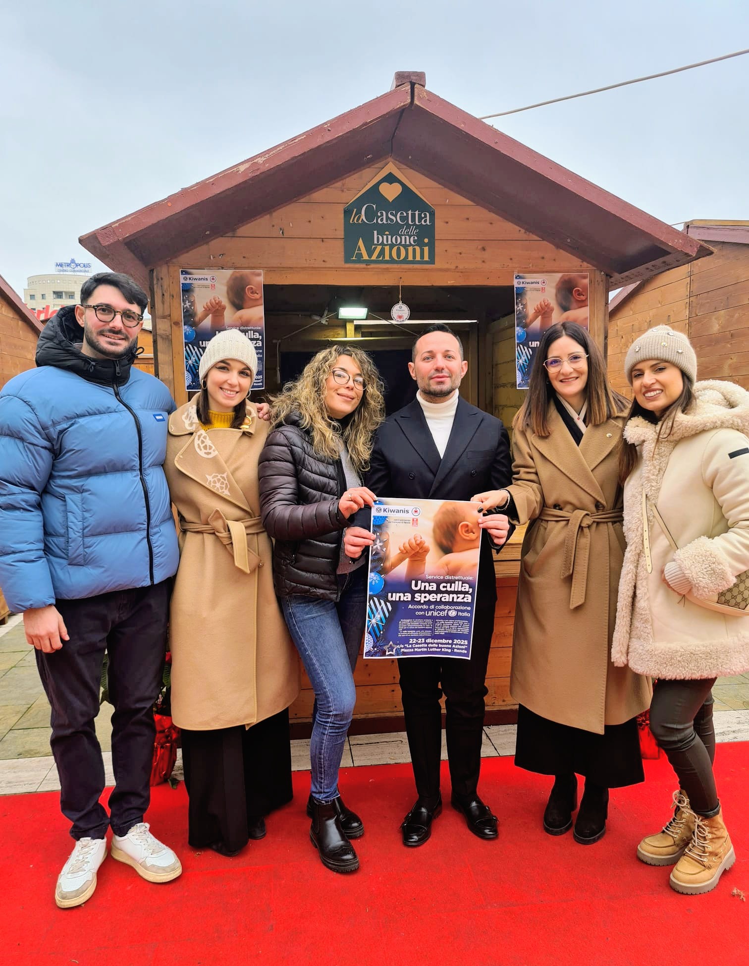 Kiwanis Club Rende in piazza a sostegno del service distrettuale “una culla, una speranza”