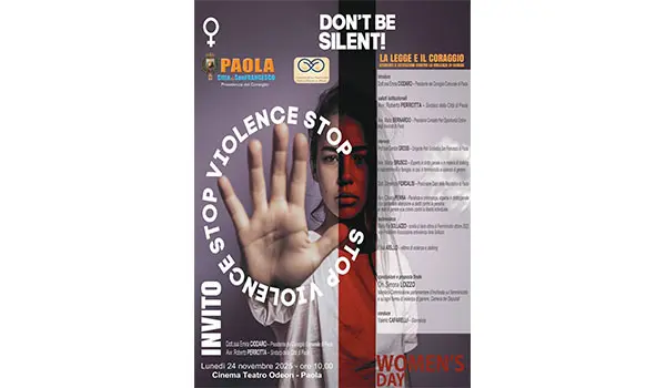 La legge e il coraggio. A Paola, studenti e istituzioni insieme contro la violenza di genere