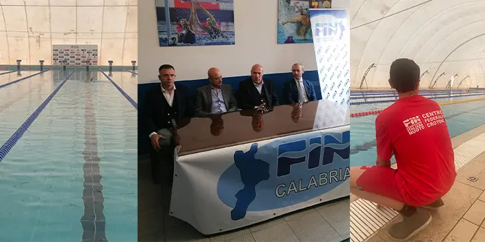 Crotone, il sindaco Voce inaugura la Piscina Olimpica Comunale: nasce il Centro Federale FIN