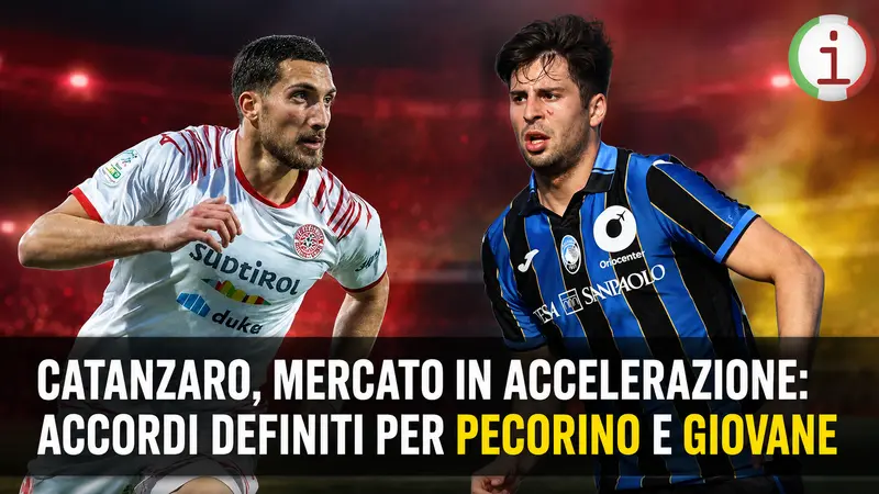 Catanzaro, mercato in accelerazione: accordi definiti per Pecorino e Giovane