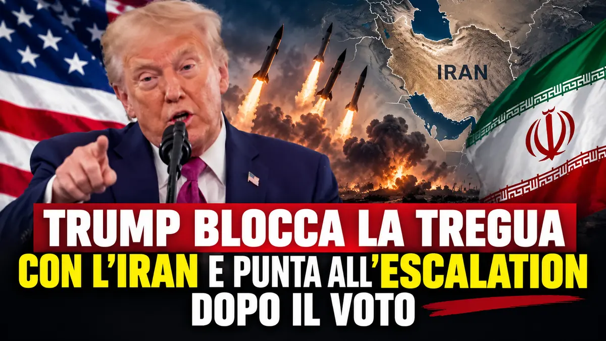 Trump blocca la tregua con lIran e punta allescalation dopo il voto