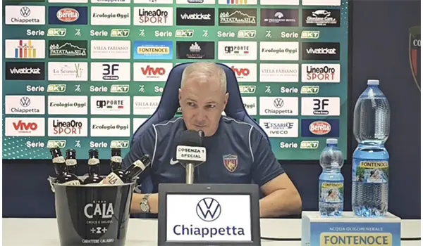 Pre-partita Cittadella-Cosenza: Mister Alvini e lo stato del Cosenza (Video)