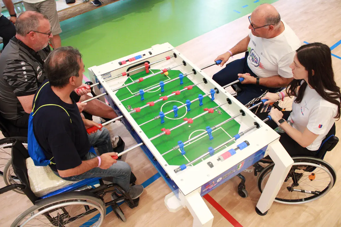 A Rovigo il Campionato italiano assoluto di calciobalilla paralimpico, dal 7 al 9 novembre