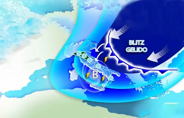 Meteo: Blitz gelido Weekend, oggi neve in pianura. Ecco dove con l’evoluzione