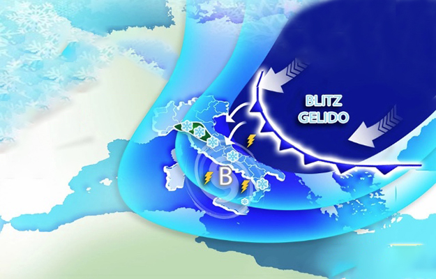 Meteo: Blitz gelido Weekend, oggi neve in pianura. Ecco dove con l’evoluzione