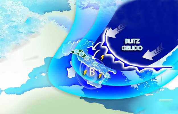 Meteo: Blitz gelido Weekend, oggi neve in pianura. Ecco dove con l’evoluzione