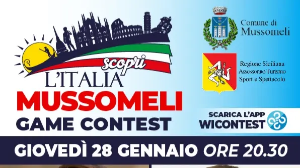 Scopri l’Italia - “Mussomeli Game Contest”.