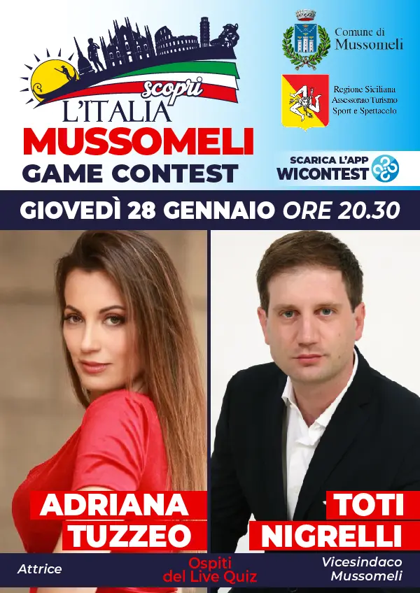 Scopri l’Italia - “Mussomeli Game Contest”.