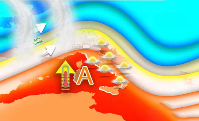 Meteo: in arrivo caldo fuori stagione ma durerà?. Ecco il dettaglio con l’evoluzione
