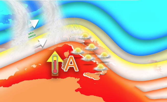 Meteo: in arrivo caldo fuori stagione ma durerà?. Ecco il dettaglio con l’evoluzione
