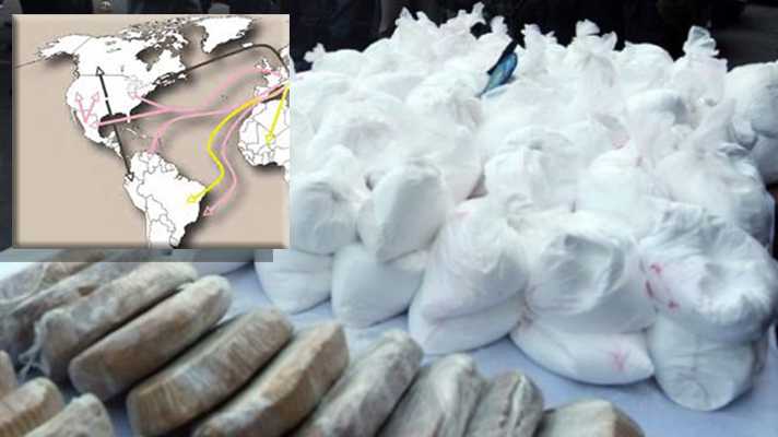 Traffico 450 kg cocaina: droga dal Perù con rotta balcanica