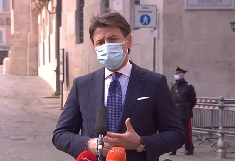 Le dichiarazioni del premier uscente, Giuseppe Conte (Video)