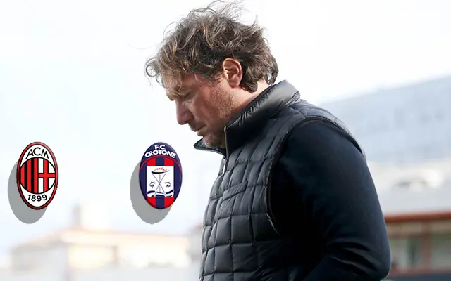 Calcio: Crotone, Stroppa, Milan? Non siamo battuti in partenza