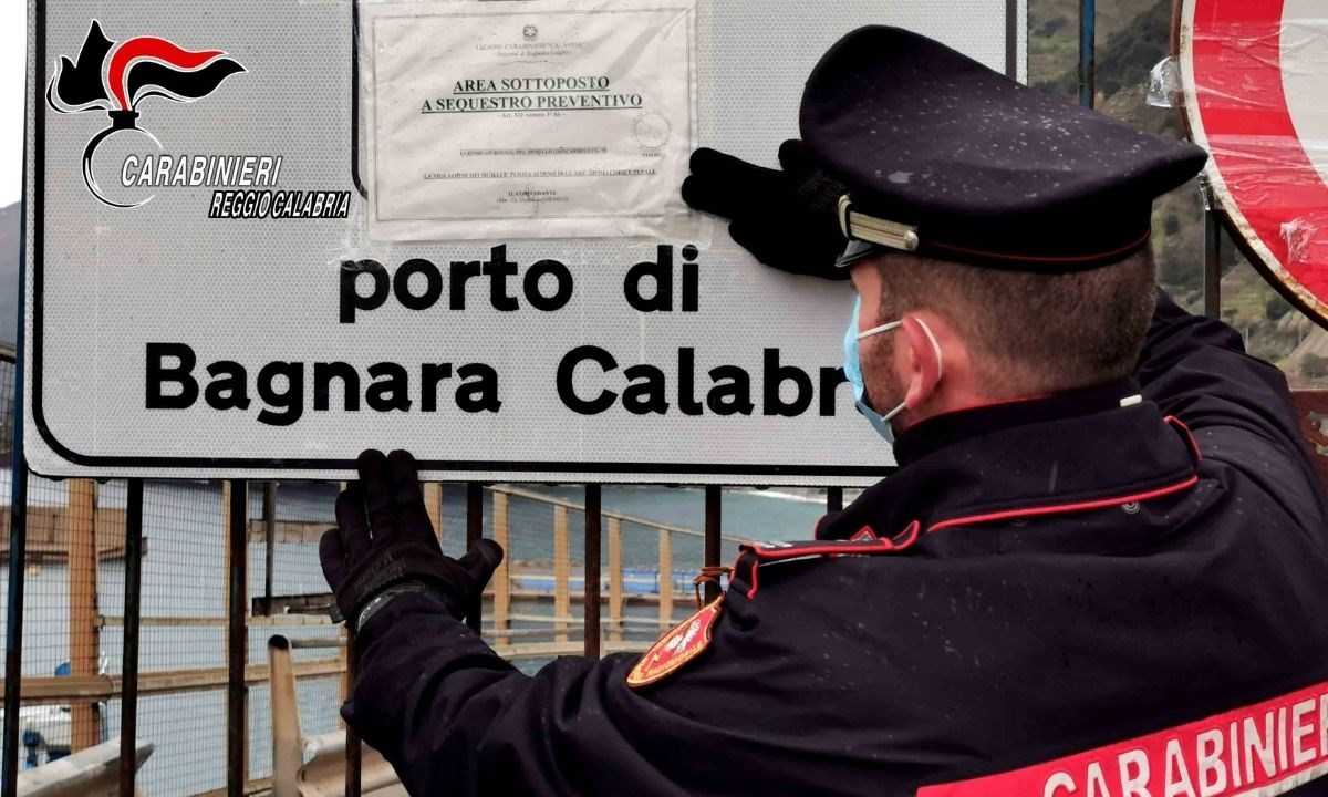 Ambiente: sequestrata area portuale Bagnara