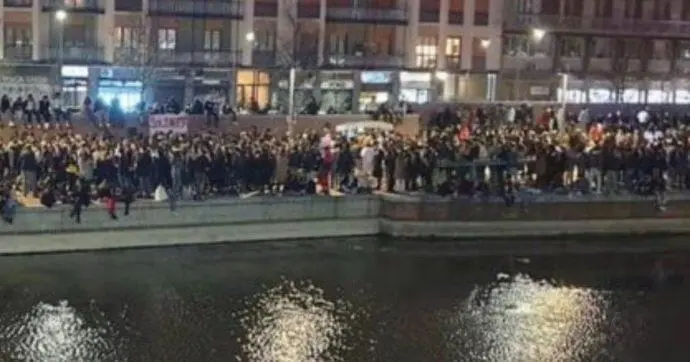 Vigilia chiusure con ressa, 100mila controlli. Milano transenna Darsena, 100 'ritrovi' a Roma