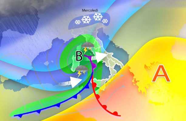 Meteo: weekend con aria fredda sull'Italia, poi peggioramento su molte regioni. Ecco in dettagli