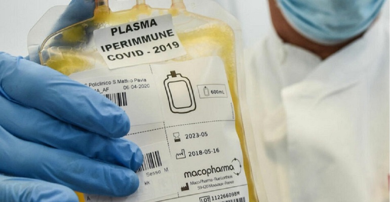 Effetto Covid su plasma, raccolta a -13,5% a gennaio