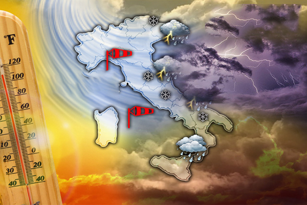 Meteo: Weekend, da domenica freddo al centro-sud con temporali. I dettagli