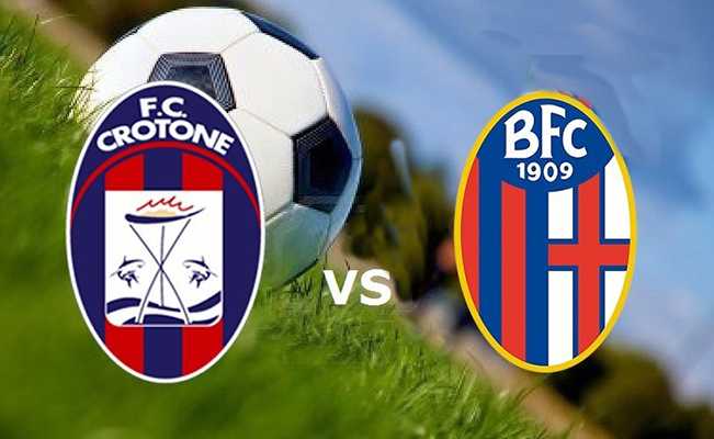 Calcio: Crotone-Bologna; notiziario