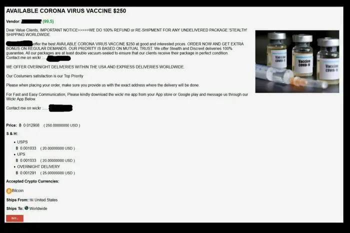 Covid. Finti passaporti vaccinazione, giungla su darkweb