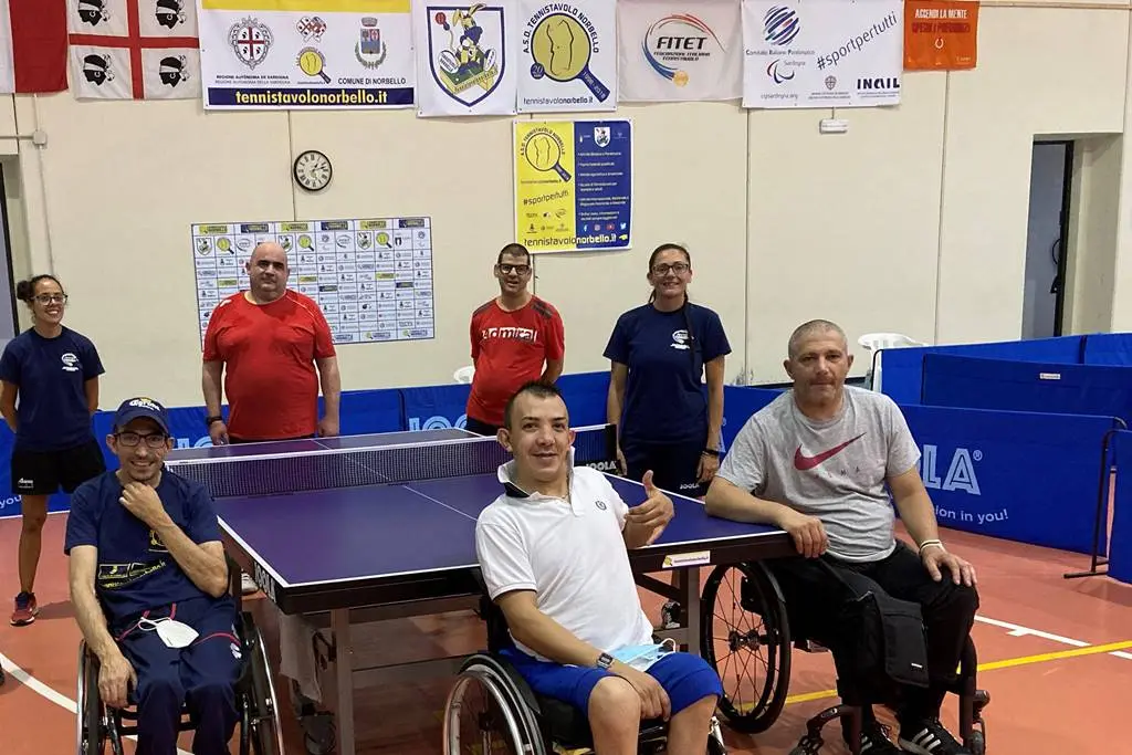 Tennistavolo Norbello: mobilitazione in grande stile per onorare sei campionati nazionali