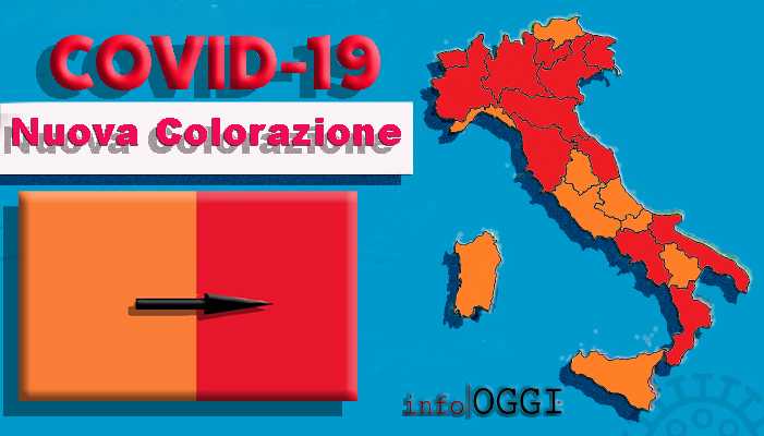 Italia chiusa fino a maggio. 12 regioni Rosse e 9 Arancioni . Leggi La mappa dell'Italia. I dettagli