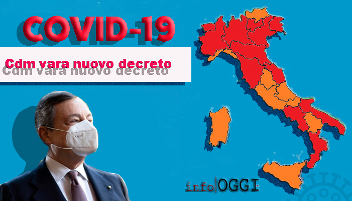 Cdm vara nuovo decreto, Ecco le misure Anti-Covid: niente zone gialle. Leggi I dettagli