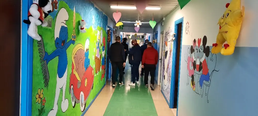 Il BC5 dona le Uova di Pasqua al reparto pediatrico dell'Ospedale Civile di Locri