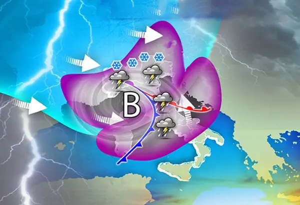 Meteo: Clima autunnale con Piogge e temporali. L’evoluzione oggi e previsioni