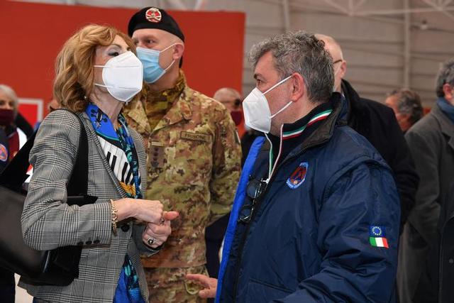 Covid: inaugurato hub vaccinale a Catanzaro. Spirlì: abbiamo ingranato la marcia giusta. Foto/Video