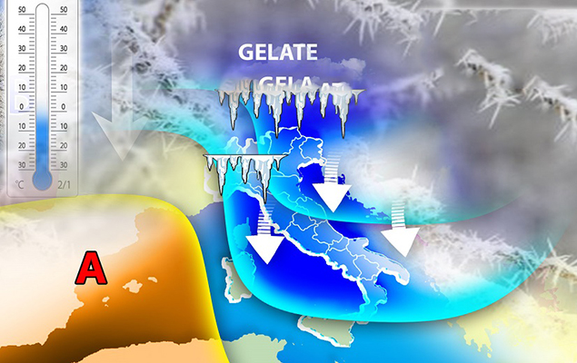 Meteo: da quasi autunno a quasi inverno! arriva il gelo, ecco l’evoluzione