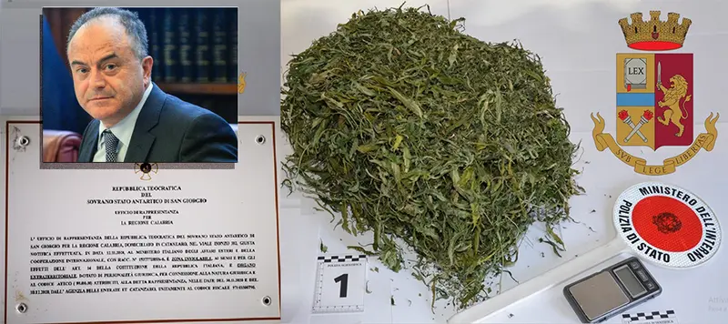 Catanzaro, Polizia scopre un fantomatico “Sovereign Antarctic State Of Saint George"