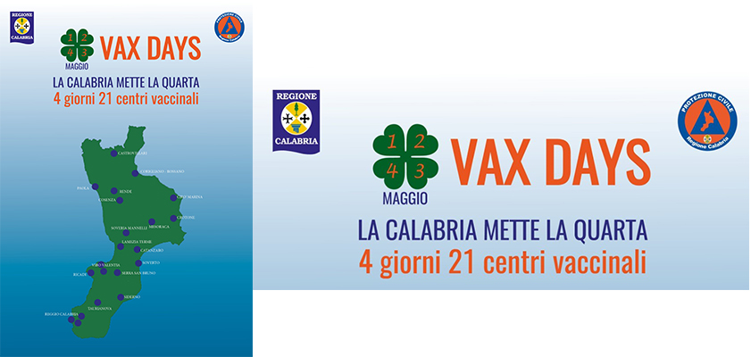 Anti-Covid. Vax-Days: Domani al via la 4 giorni di campagna vaccinale. Leggi i dettagli