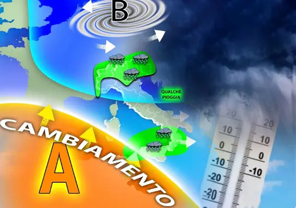 Meteo: In arrivo temporali, nubifragi, poi prossima settimana estrema variabilità atmosferica