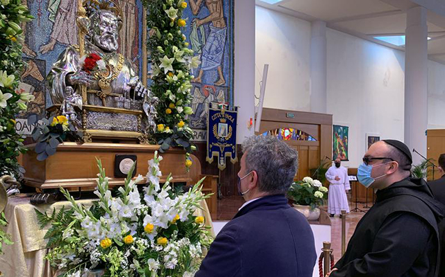 San Francesco di Paola, Spirlì: «ci aiuti a superare la pandemia»  Video