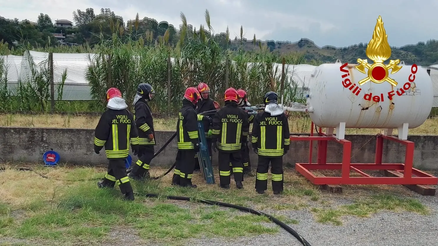 Il Comando Vvf di Catanzaro rientra tra le 8 sedi in Italia di Nucleo Regionale NBCR Avanzato. Foto