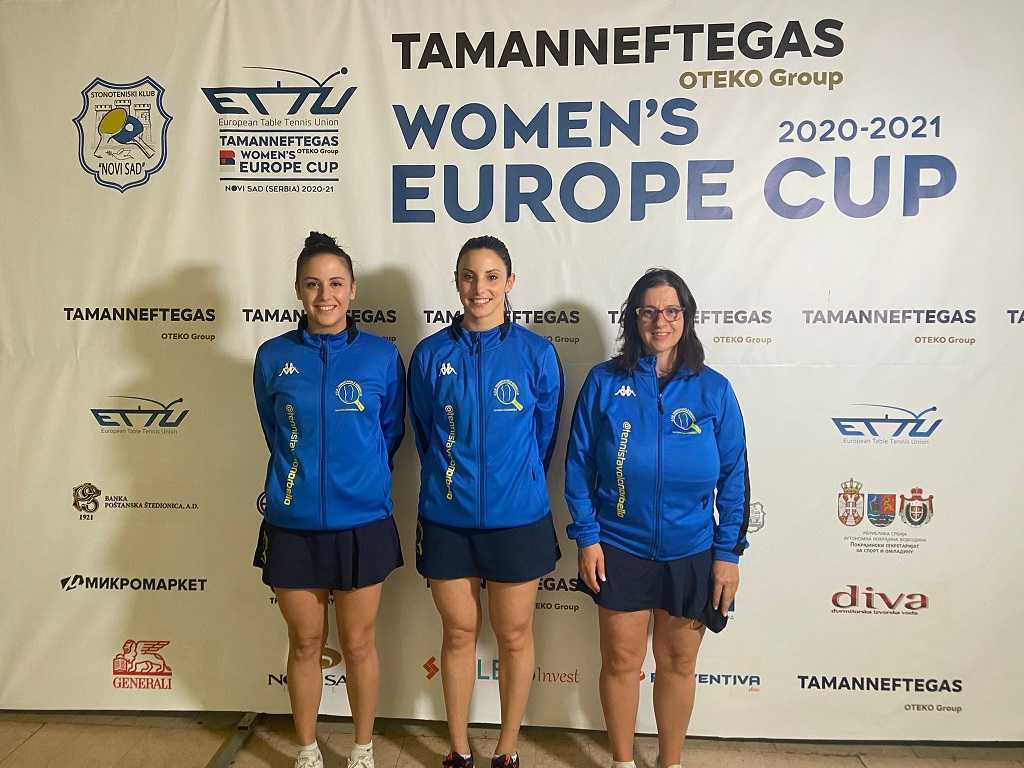 Tennistavolo Norbello: eliminate in Serbia dalla Europe Cup Women, ora c'è il campionato