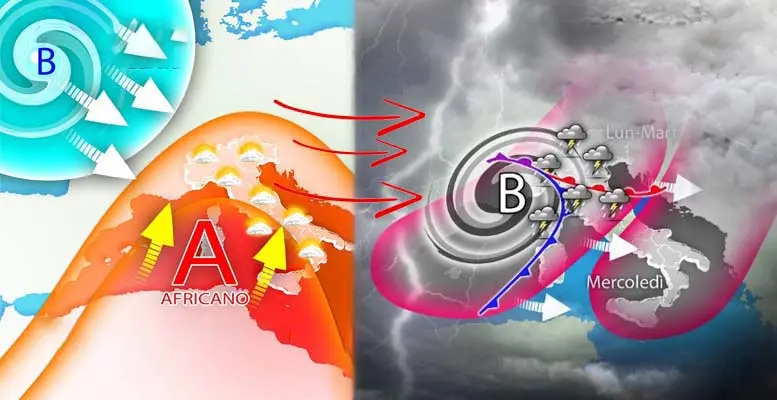 Meteo: Weekend sapore estivo, ma poi forte perturbazione con eventi estremi. Leggi i dettagli